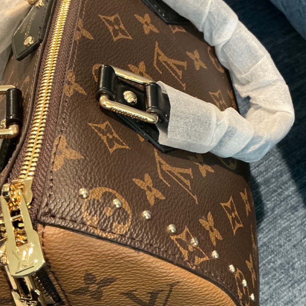 Brown Patterned Handbag - Picture 6 of 10
